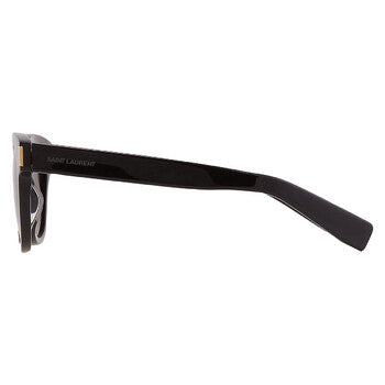 Saint Laurent Saint Laurent Black Square Unisex Sunglasses SL 571 006 51