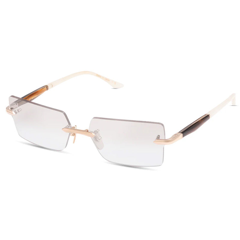 Dita DTX-462-A 01 White Gold/Brown to Clear Gradient 57mm