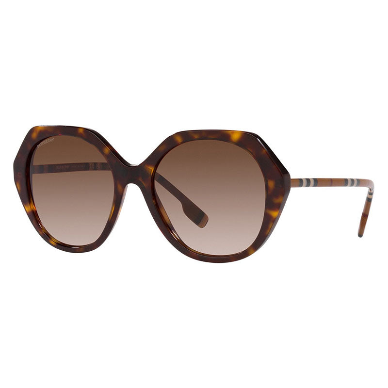 Burberry BE4375 401713 Shiny Dark Havana/Brown Gradient 55mm