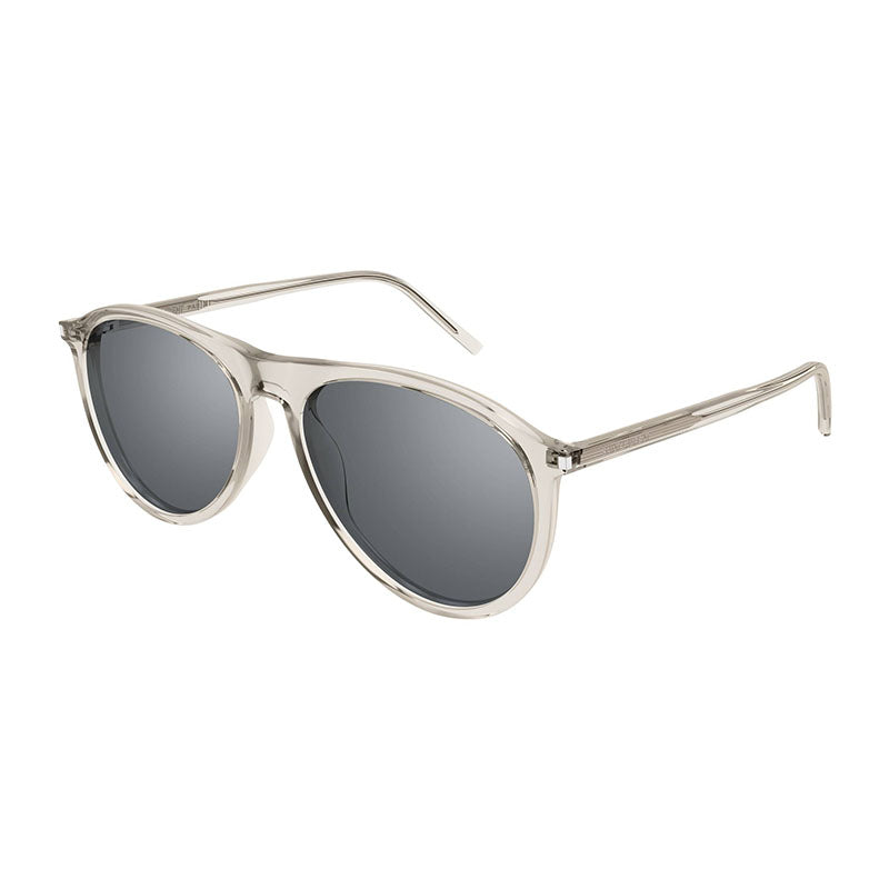 Saint Laurent SL667 003 Transparent Beige/Grey