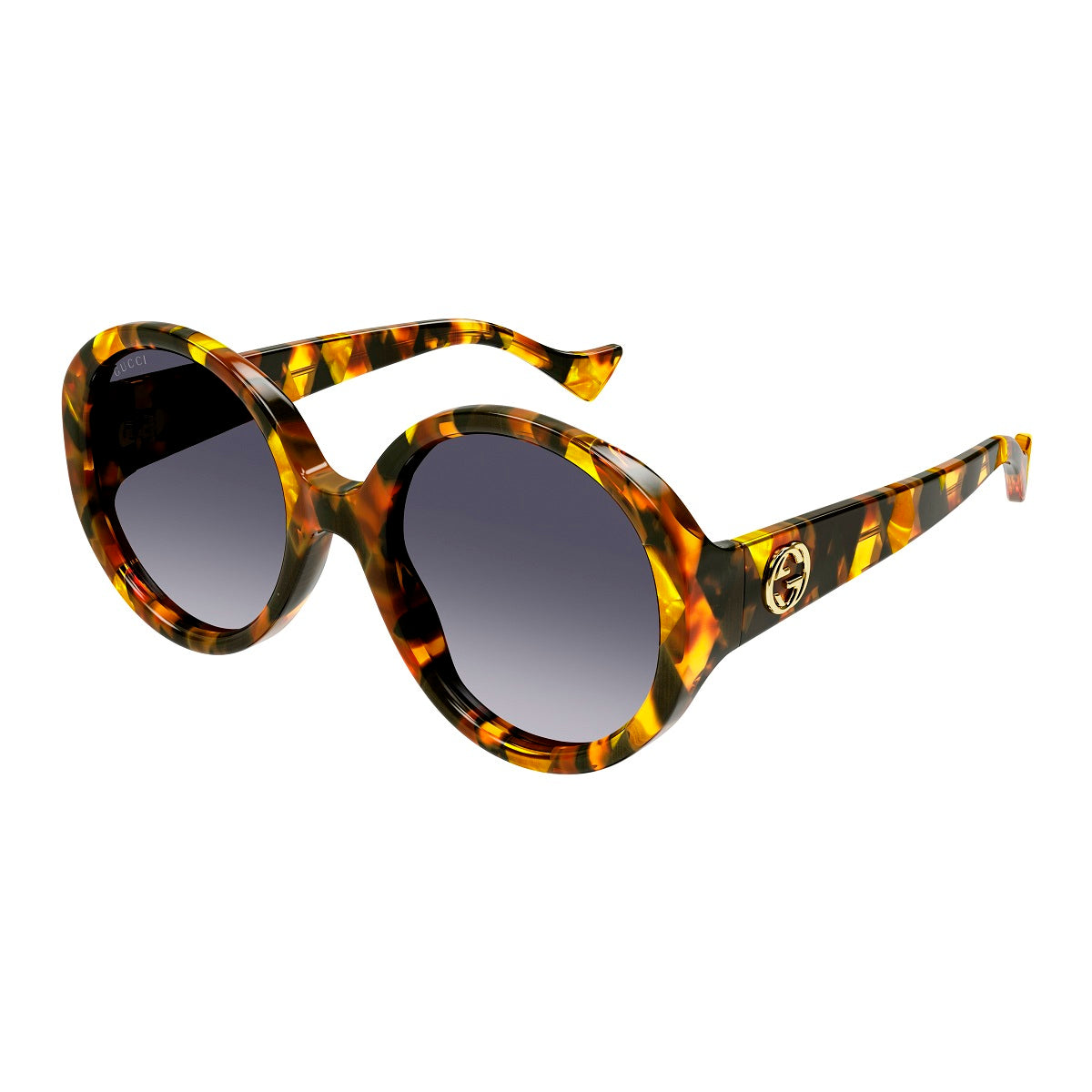 Gucci GG1256S 004 Havana/Gradient Blue 56mm