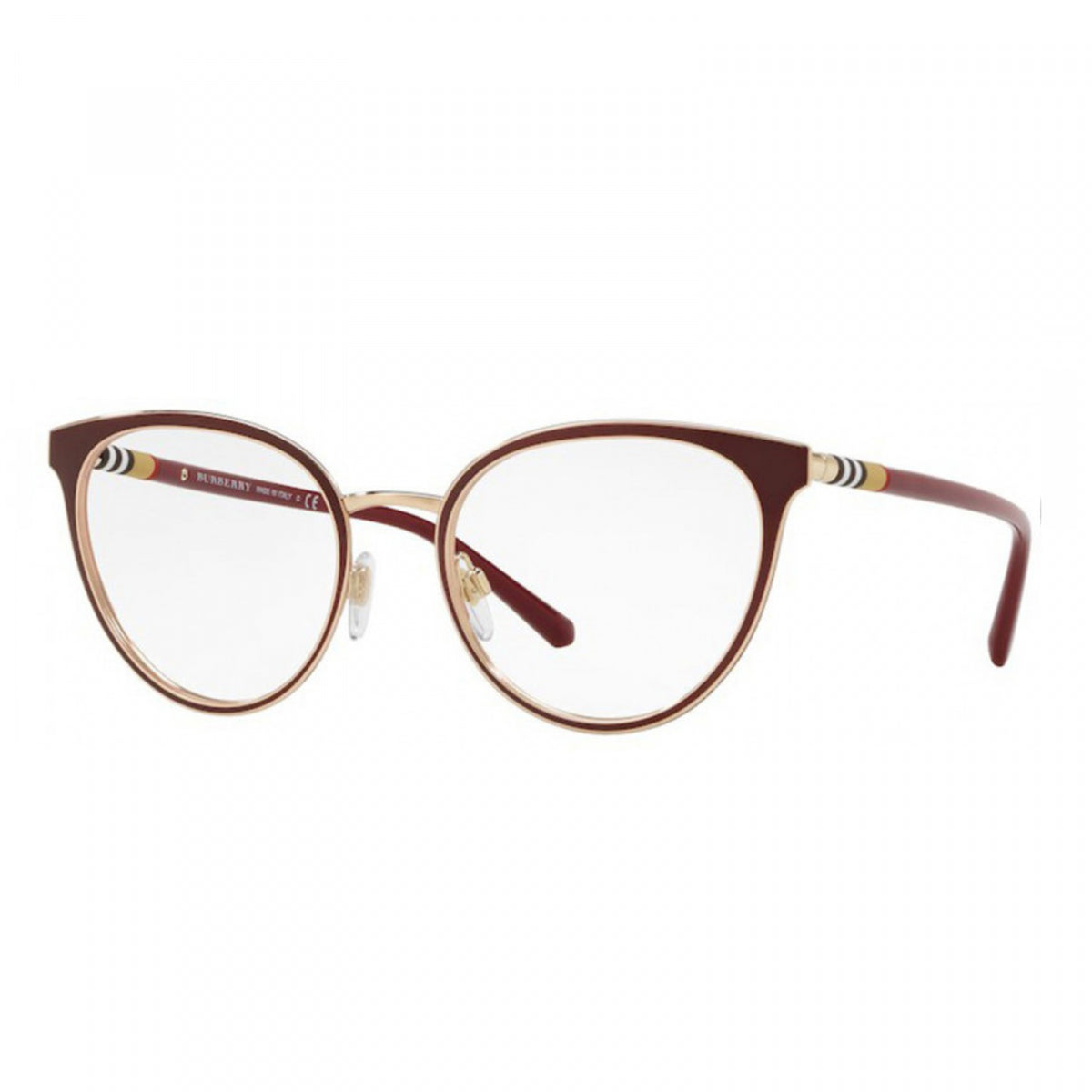 Burberry BE1324 1265 Bordeaux Light Gold 52mm