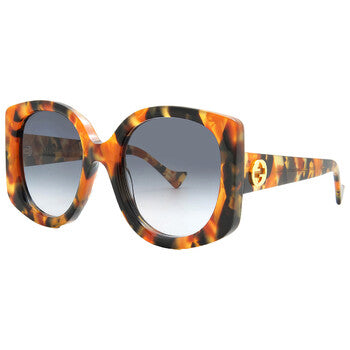 Gucci Gucci Blue Gradient Butterfly Ladies Sunglasses GG1257S 004 53