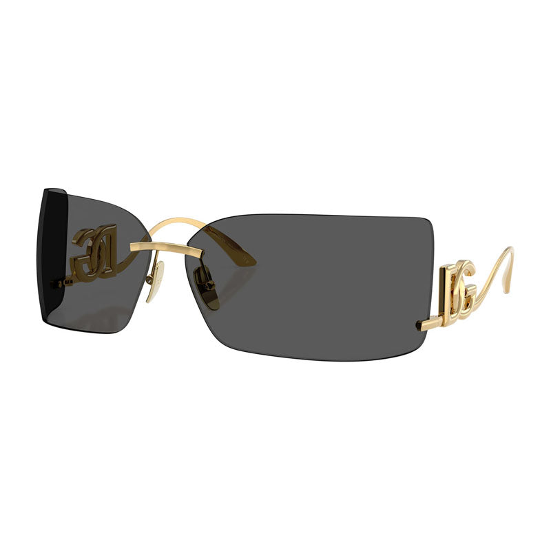 Dolce & Gabbana DG2319 02/87 Gold/Dark Grey