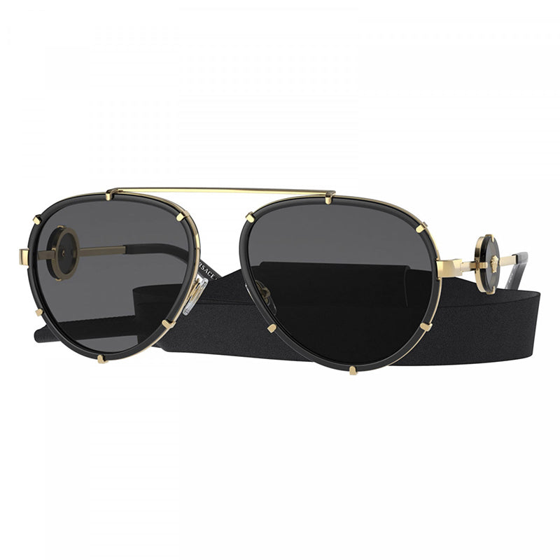 Versace VE2232 143887 Black/Dark Grey 61mm