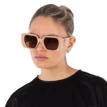 Versace Versace Brown Square Ladies Sunglasses VE4473U 548973 56