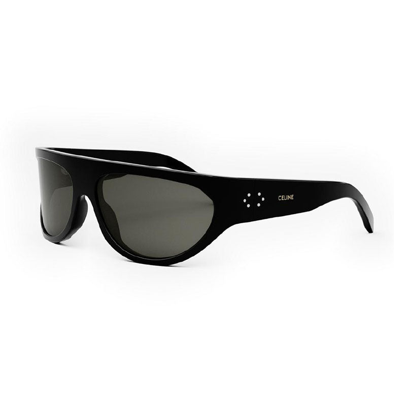 Celine CL40272I 01A Shiny Black/Smoke