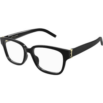 Saint Laurent Saint Laurent Demo Square Unisex Eyeglasses SL M150/F 001 55