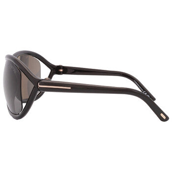 Tom Ford Tom Ford Smoke Wrap Ladies Sunglasses FT1069 01A 68