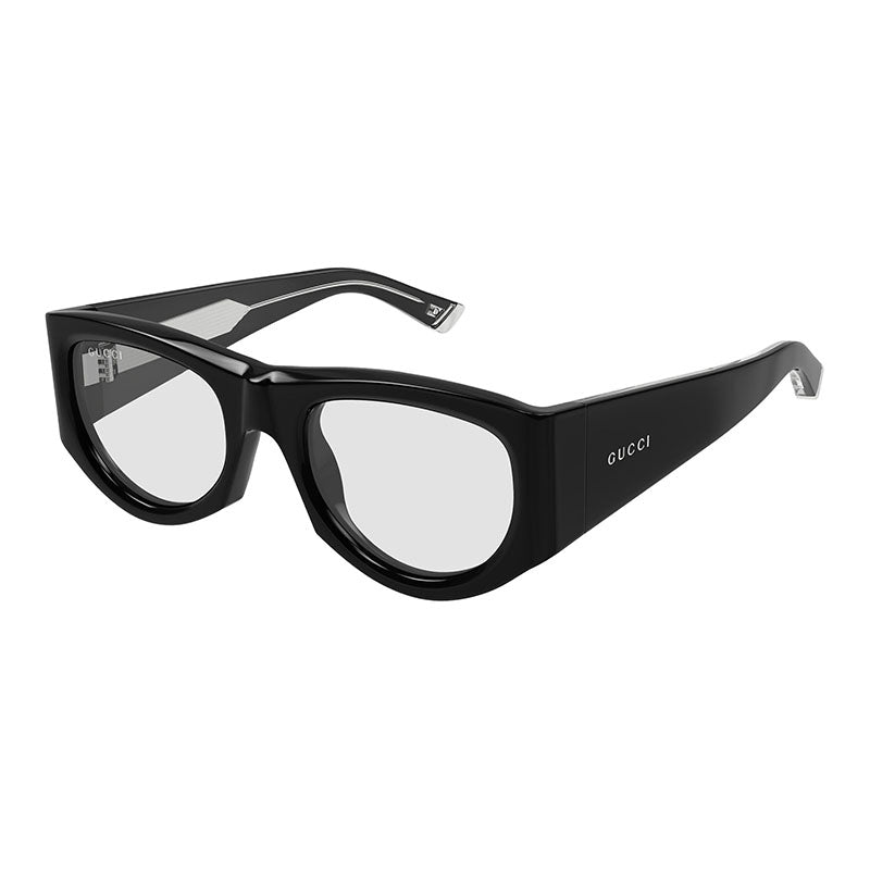 Gucci GG1917S 002 Shiny Black/Clear