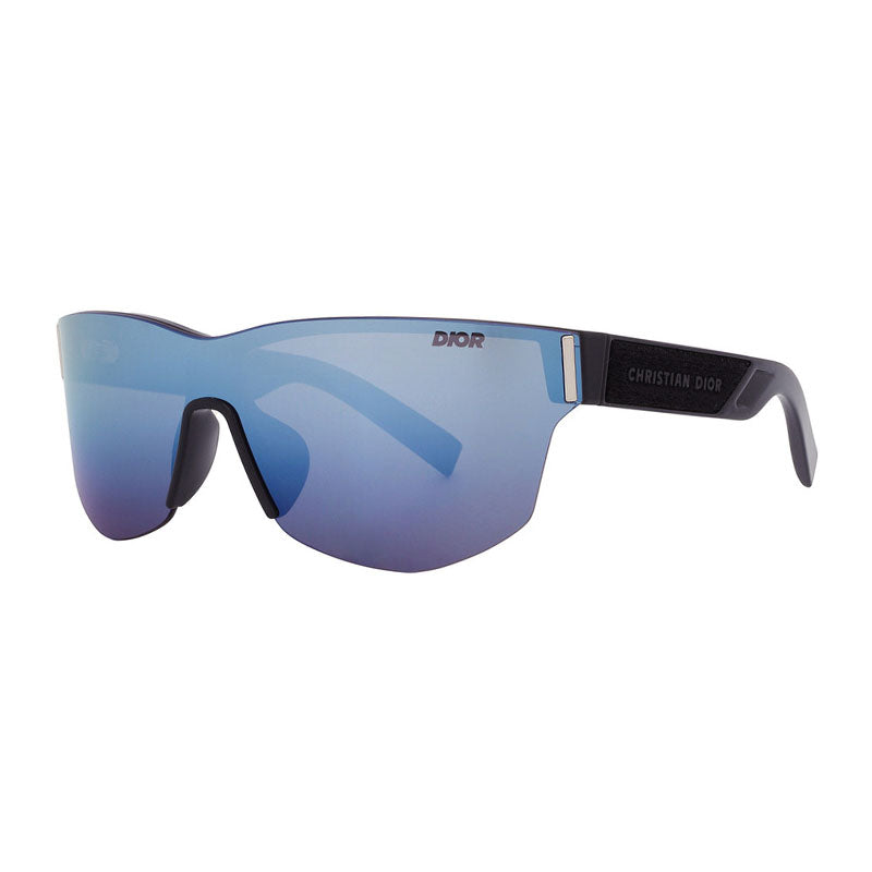 Dior DIORXTREMM2U 10A4 Shiny Black/Grey with Blue Flash 99mm