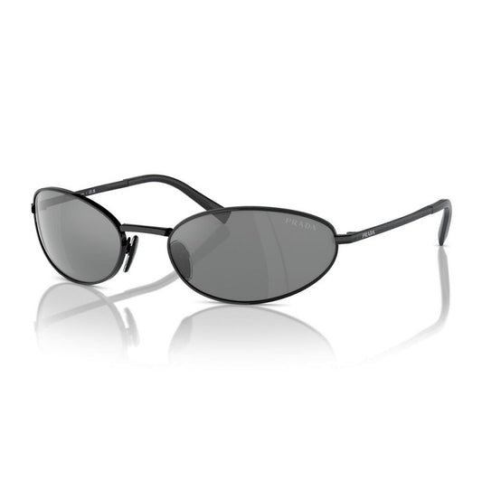 Prada PR A59S 1AB60G Black/Grey Mirror Silver 59mm