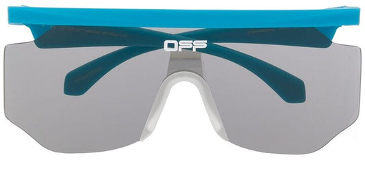 Off-White MASK-OMRI003S201060413001 LIGHT BLUE WHITE OFF-WHITE MASK SUNGLASSES