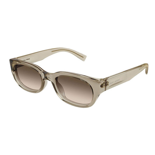 Saint Laurent SL642 005 Light Yellow/Brown Gradient 52mm