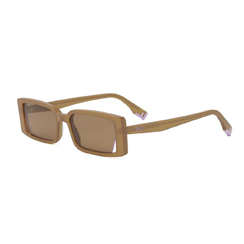 Fendi FE40164I 44J Shiny Orange/Brown – Sugee Lux - Luxury  display picture 2