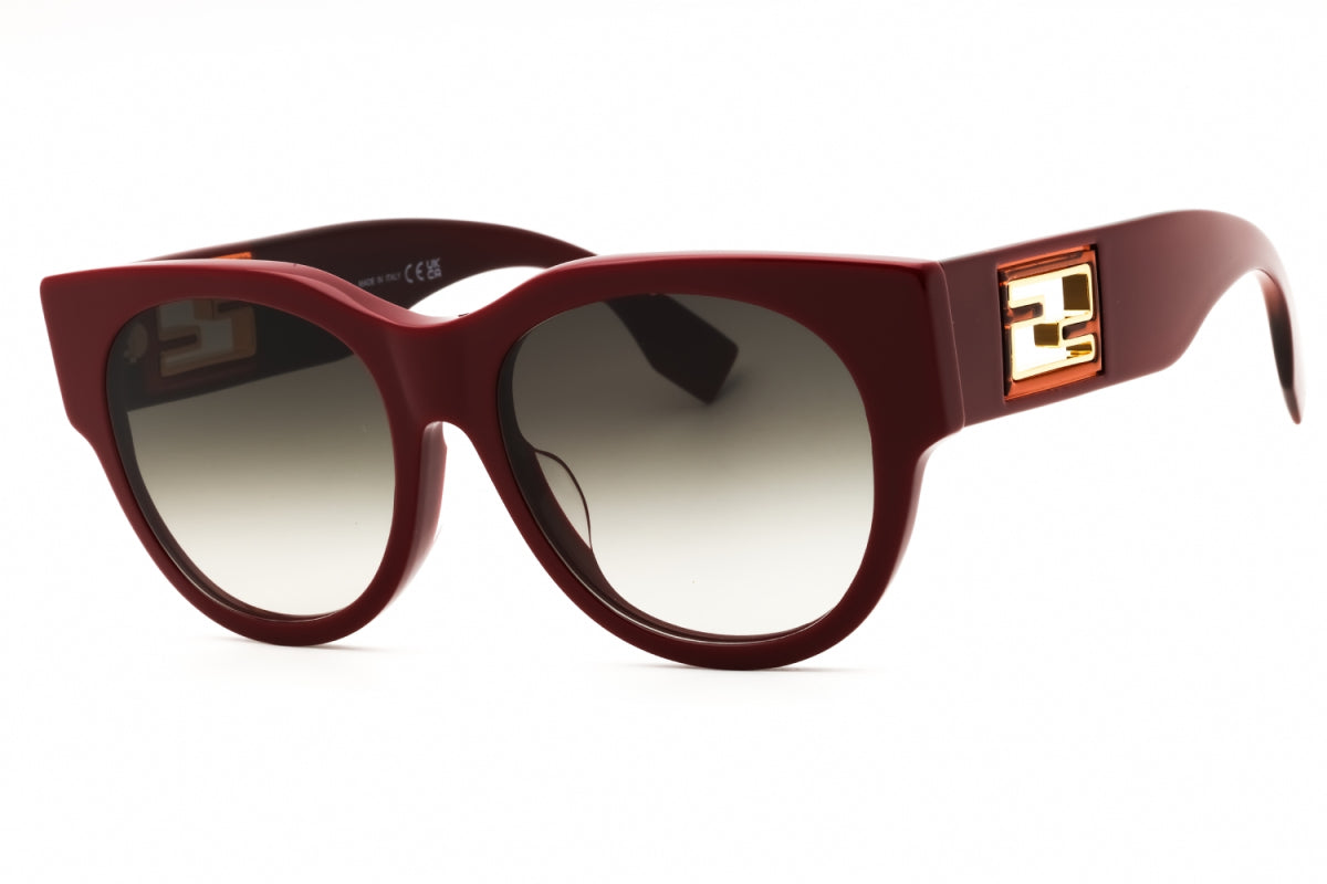 Fendi FE40147F 66F Shiny Red/Brown Gradient 55mm