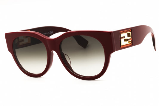 Fendi FE40147F 66F Shiny Red/Brown Gradient 55mm