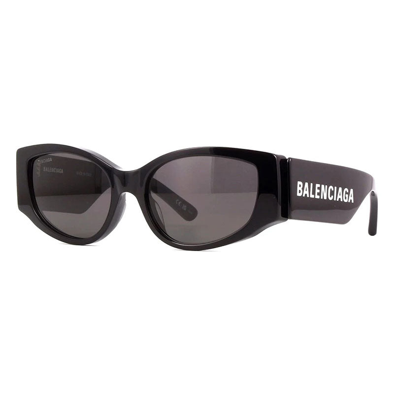 Balenciaga BB0258S 001 Black/Grey 58mm