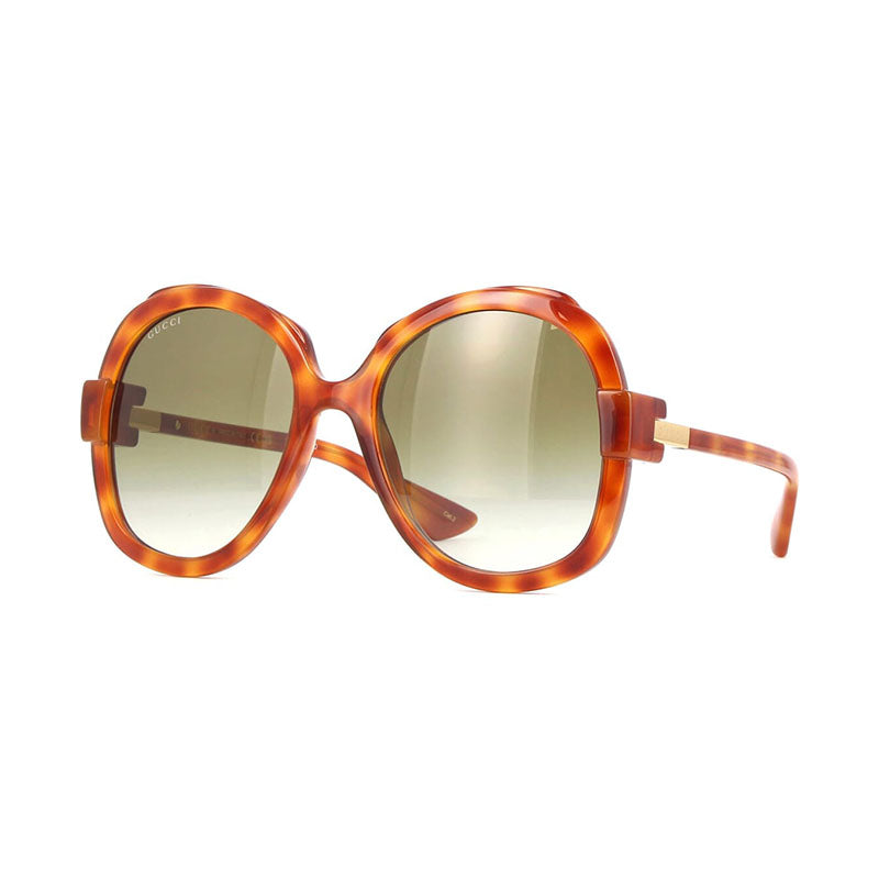 Gucci GG1432S 002 Blonde Havana/Gradient Brown 57mm