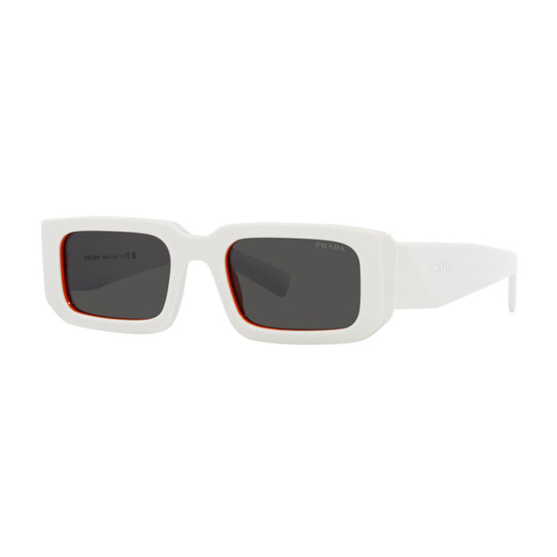 Prada PR06YS 17M5S0 Talc Orange/Dark Grey 53mm