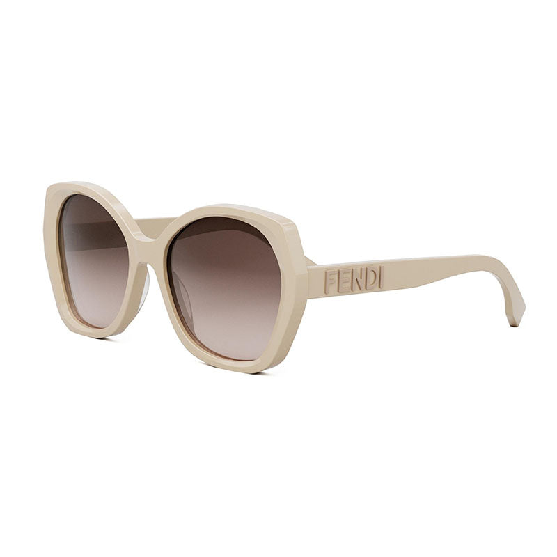 Fendi FE40112I 57F Shiny Beige/Brown Gradient 57mm