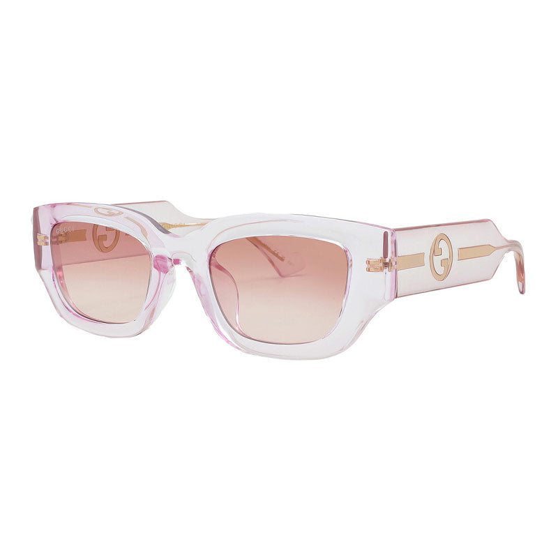 Gucci GG1558SK 003 Transparent Light Pink/Burgundy Gradient 51mm