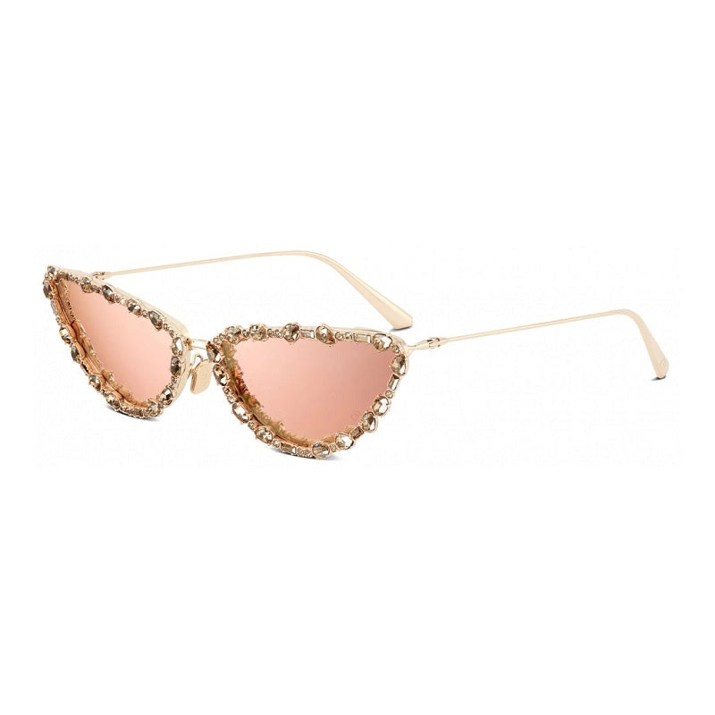 Dior MISSDIOR B1U C0F5 Gold with Golden Shadow Swarovski Crystals/Rose Gold Mirror 63mm