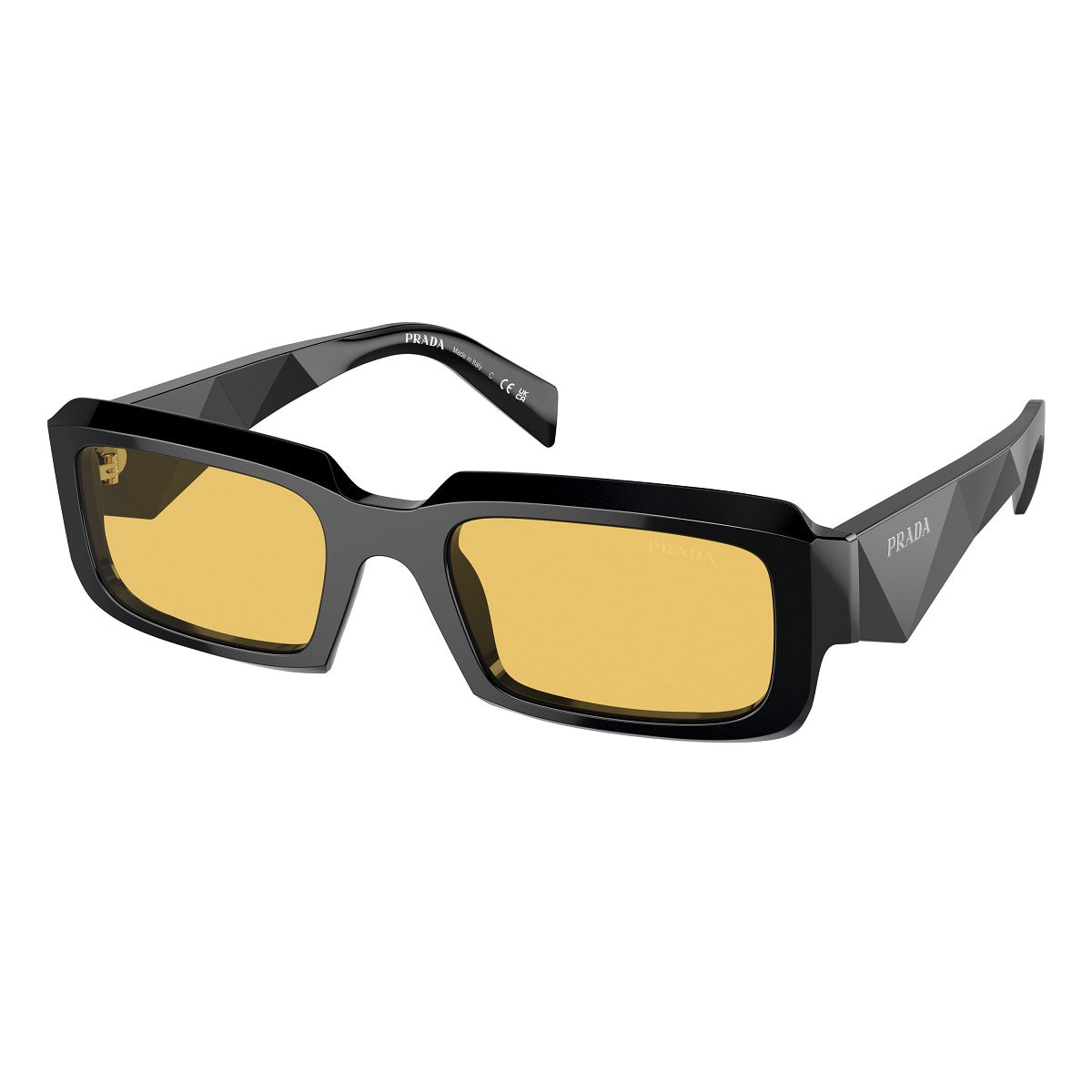 Prada PR27ZS 16K70A Shiny Black/Yellow 54mm