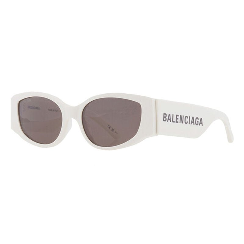 Balenciaga BB0258S 003 White/Grey 58mm