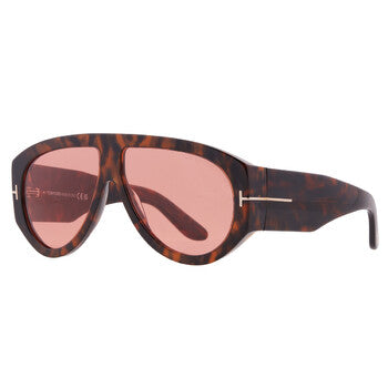 Tom Ford Tom Ford Bronson Red Pilot Men's Sunglasses FT1044 52S 60
