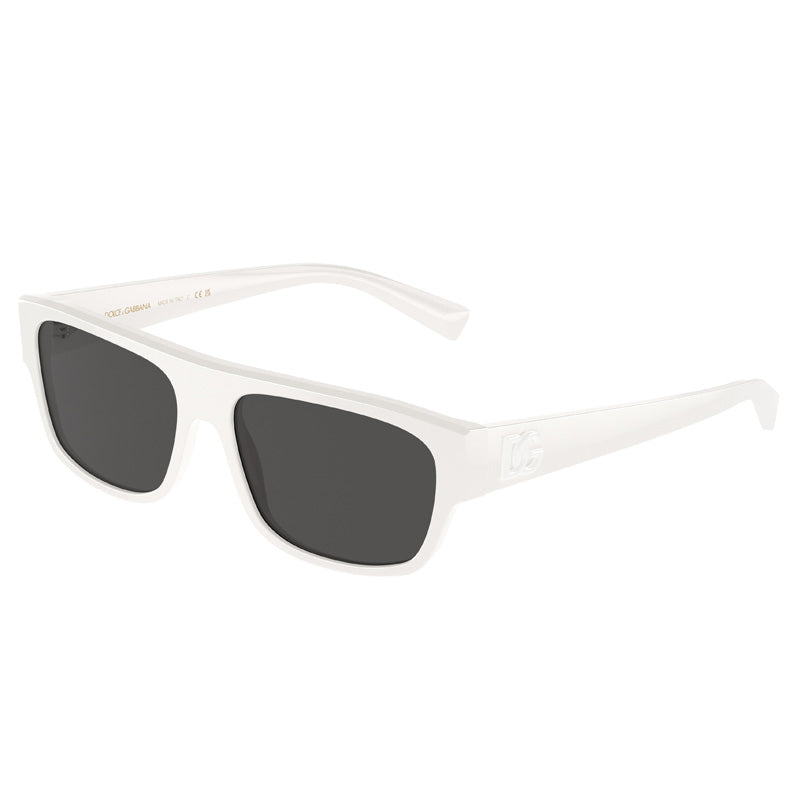 Dolce & Gabbana DG4455 331287 White/Dark Grey 57mm