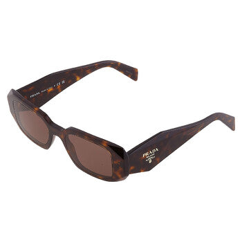 Prada Prada Brown Rectangular Ladies Sunglasses PR 17WS 2AU8C1 49