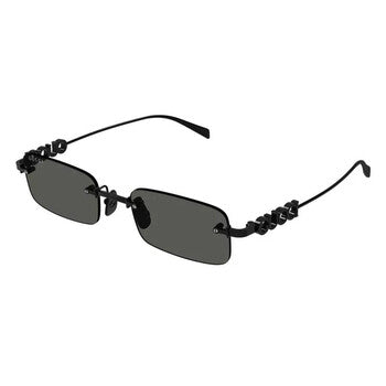 Gucci Gucci Grey Rectangular Men's Sunglasses GG1808S 001 52
