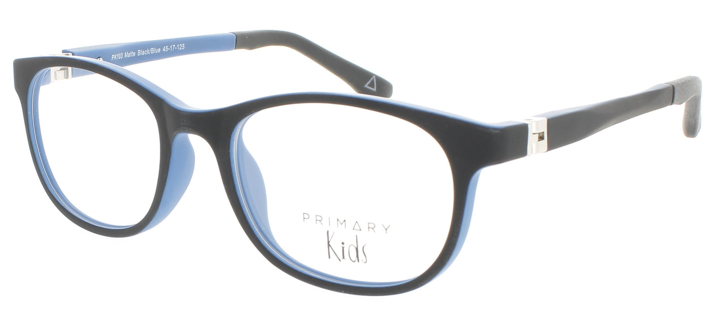 Primary PRIMARY-PK103-MATTE-BLK-BLU-45