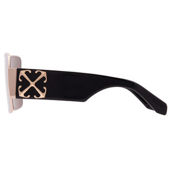 Off-White Off-White ASPEN Gold Mirror Shield Unisex Sunglasses OERI14G 7676 141
