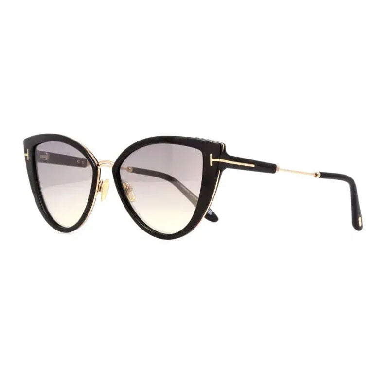 Tom Ford FT0868 01C Shiny Black/Smoke Mirror 57mm