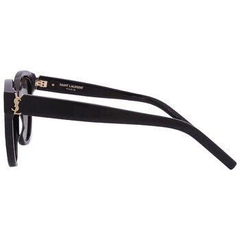 Saint Laurent Saint Laurent Grey Round Ladies Sunglasses SL M29 003 52