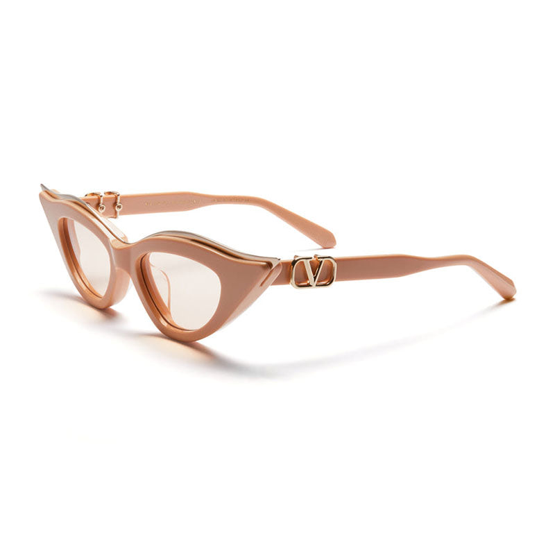 Valentino V-GOLDCUT-II VLS-114 C Beige/White Gold/Nude AR  display picture 1