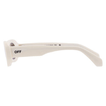 Off-White Off-White AMALFI Dark Grey Oval Unisex Sunglasses OERI087 0107 49