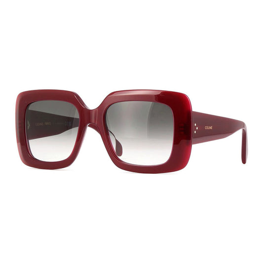 Celine CL40263F 69B Shiny Burgundy/Grey Gradient 54mm