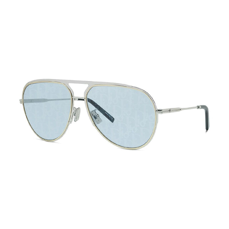 Dior DIORESSENTIALA2U F0I8 Palladium/Blue Dior Pattern Photochromatic 60mm