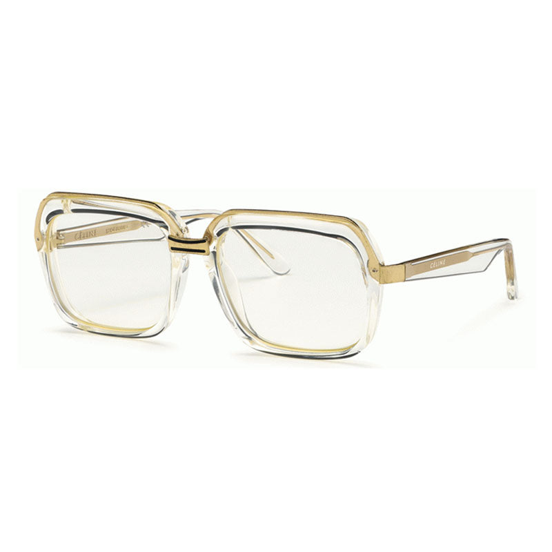 Celine CL40050U 022 Transparent/Gold/Transparent 56mm