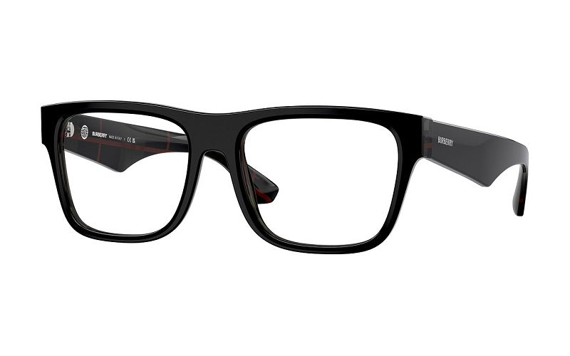 Burberry BE2411F 4121 Top Black on Vintage Check 55mm