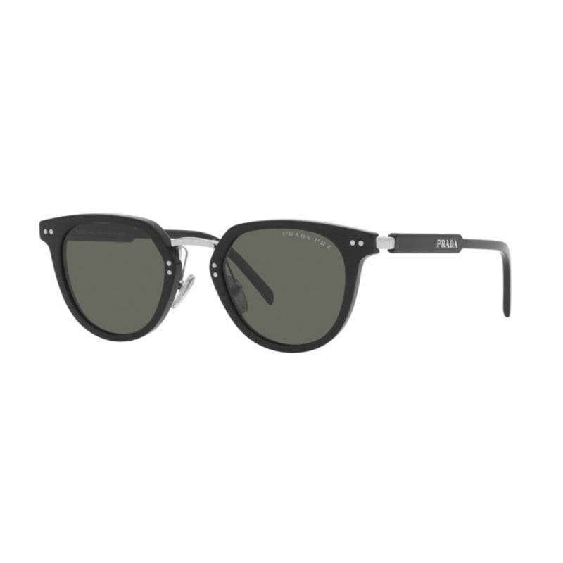 Prada PR17YS 1AB03R Black/Green Polarized