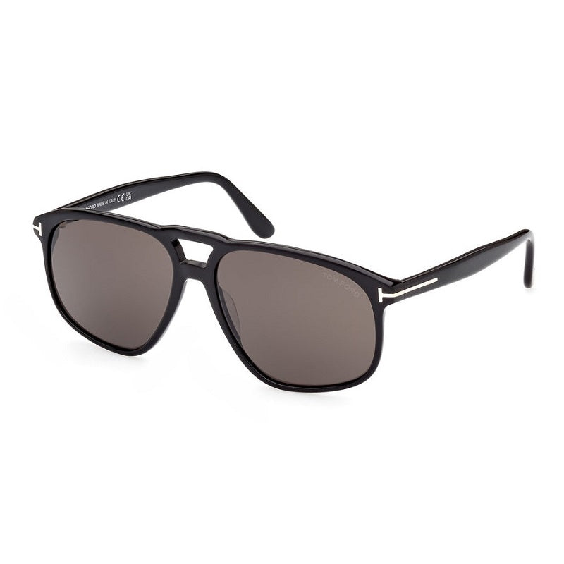 Tom Ford FT1000 01A Shiny Black/Smoke