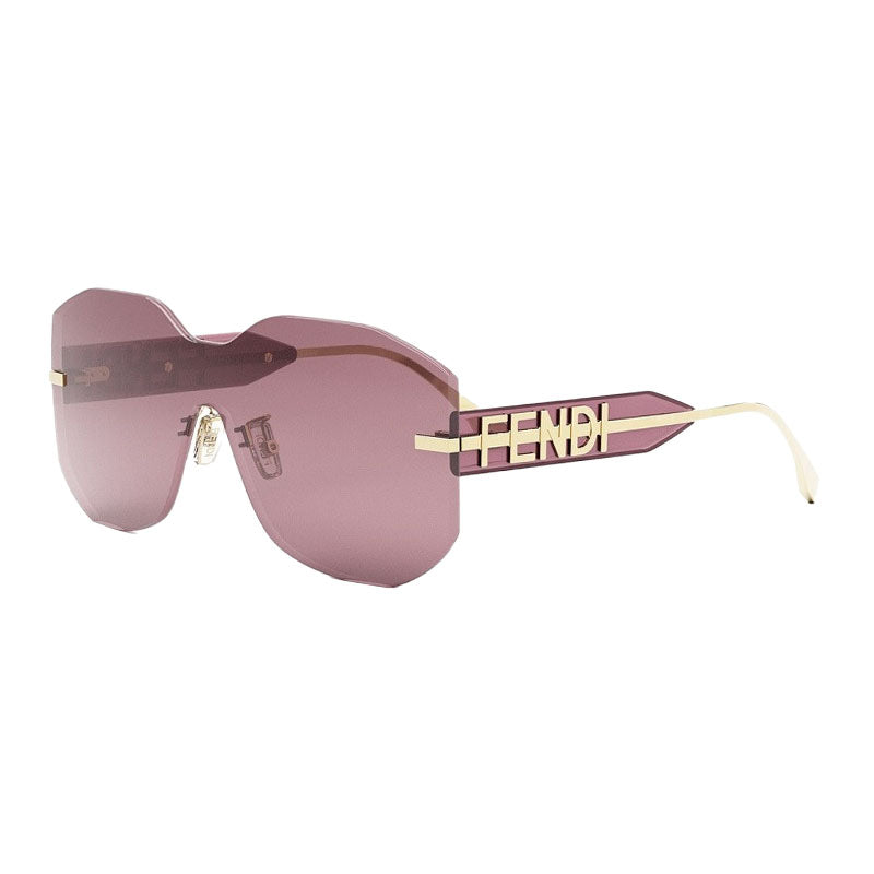 Fendi FE40067U 30Y Shiny Gold/Bordeaux 99mm