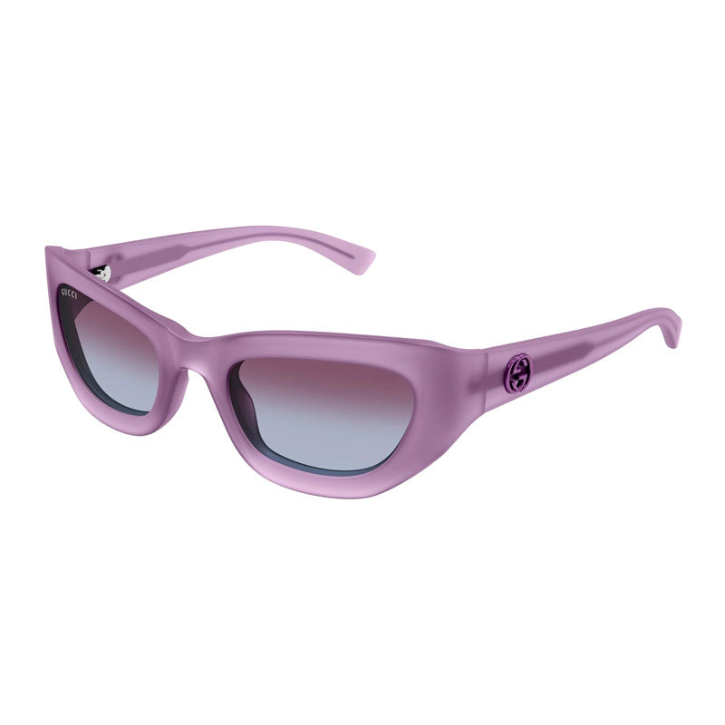 Gucci GG1784S 004 Matte Milky Lilac/Violet Gradient