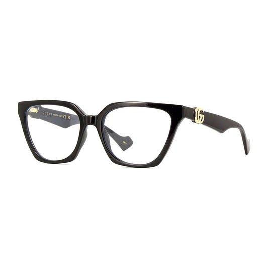 Gucci GG1542S 001 Black/Transparent/Brown Clip-On 55mm