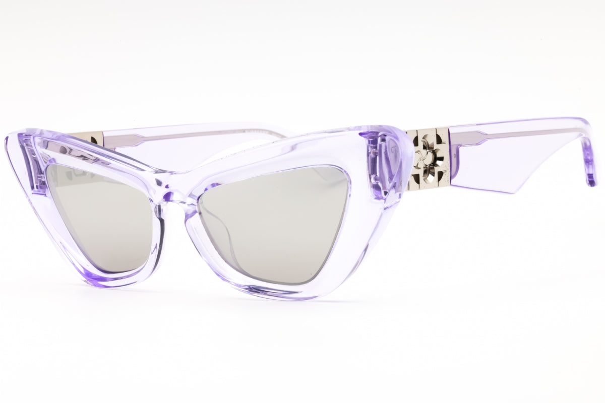 Burberry BE4421U 40956G Violet/Light Grey Mirror Silver