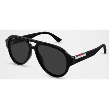 Gucci Gucci Grey Pilot Men's Sunglasses GG2088S 001 55